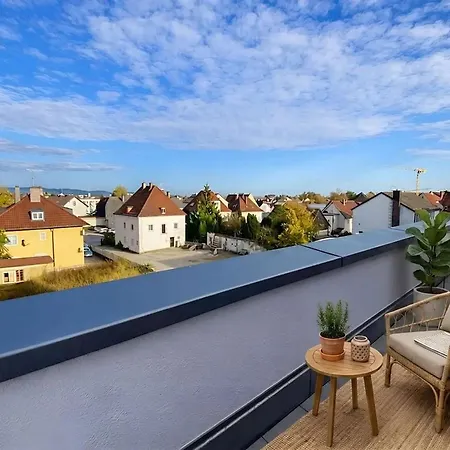 Penthouse Mit Kingsize-balkon In Straubing